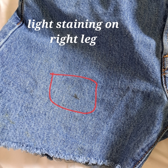 Levi's | Blue jean distressed short shorts women's 501 - Picture 2 of 15